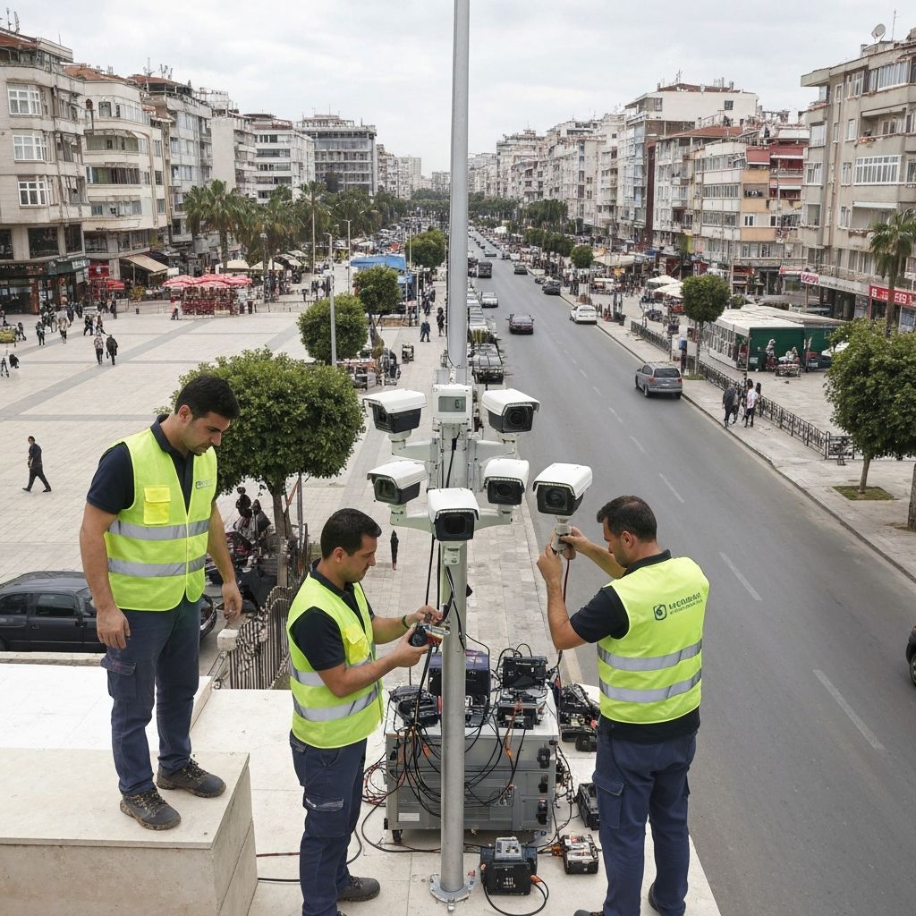 Antalya Güvenlik Kamera Sistemleri ve Montajı